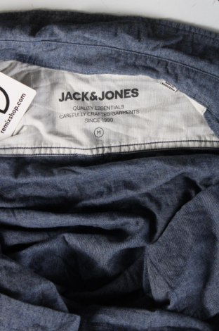 Ανδρικό πουκάμισο Jack & Jones, Μέγεθος M, Χρώμα Μπλέ, Τιμή 9,99 €