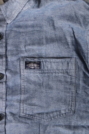 Herrenhemd Superdry, Größe XXL, Farbe Blau, Preis € 27,49