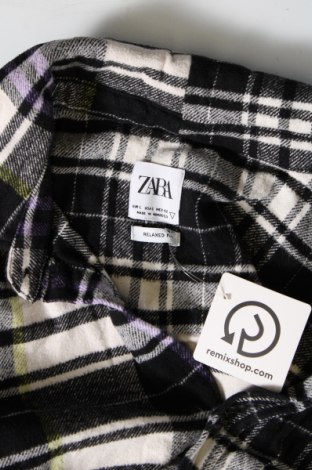 Мъжка риза Zara, Размер L, Цвят Многоцветен, Цена 34,49 лв.