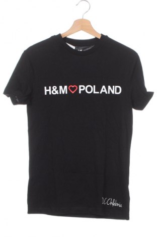 Ανδρικό t-shirt H&M, Μέγεθος XS, Χρώμα Μαύρο, Τιμή 5,99 €