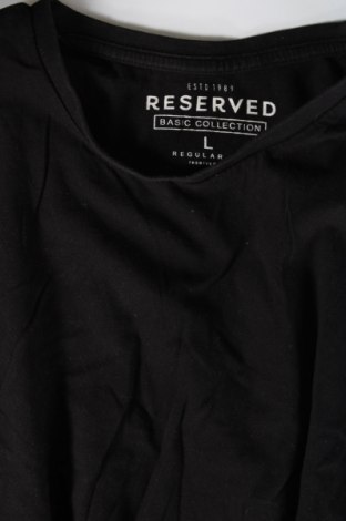 Herren T-Shirt Reserved, Größe L, Farbe Schwarz, Preis € 9,74