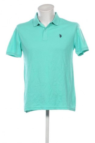 Ανδρικό t-shirt U.S. Polo Assn., Μέγεθος L, Χρώμα Πράσινο, Τιμή 55,34 €