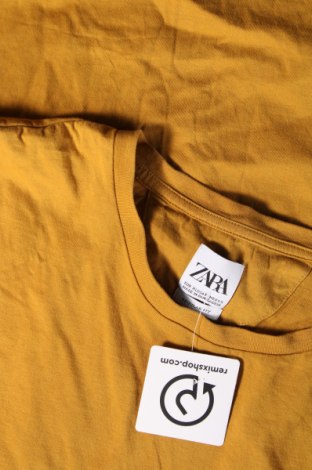 Herren T-Shirt Zara, Größe XL, Farbe Gelb, Preis € 8,18