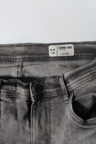 Męskie jeansy Denim 1982, Rozmiar M, Kolor Szary, Cena 124,99 zł