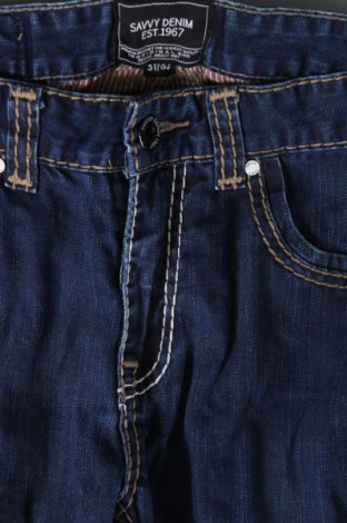 Ανδρικό τζίν Savvy Denim, Μέγεθος S, Χρώμα Μπλέ, Τιμή 29,99 €