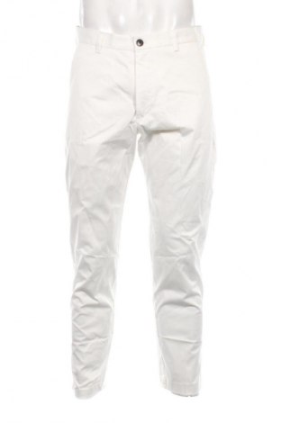 Pantaloni de bărbați H&M, Mărime M, Culoare Alb, Preț 99,74 Lei