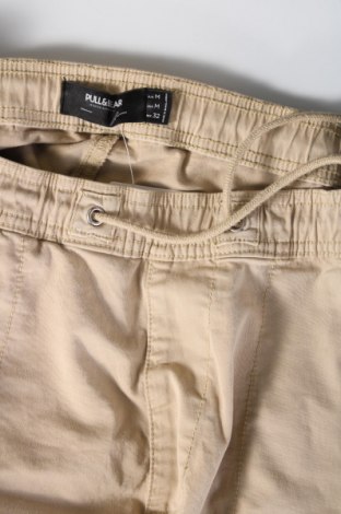 Pantaloni de bărbați Pull&Bear, Mărime M, Culoare Bej, Preț 64,99 Lei