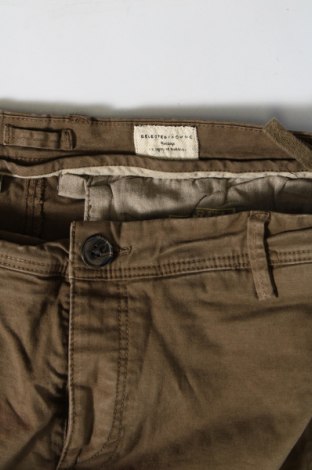 Pantaloni de bărbați Selected Homme, Mărime M, Culoare Verde, Preț 157,99 Lei