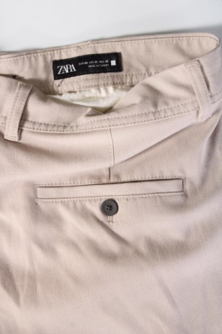 Herrenhose Zara, Größe M, Farbe Beige, Preis 9,49 €