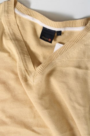 Herrenpullover Chaps, Größe L, Farbe Beige, Preis 24,99 €