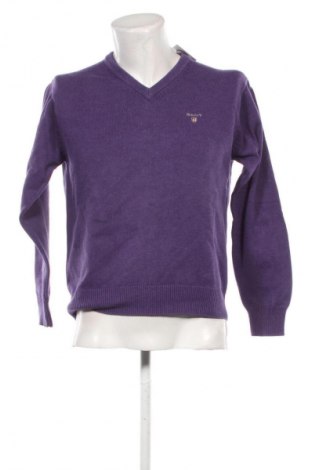 Herrenpullover Gant, Größe M, Farbe Lila, Preis 52,73 €