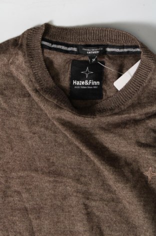 Herrenpullover Haze&Finn, Größe M, Farbe Braun, Preis € 33,99