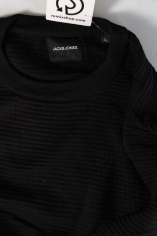 Herrenpullover Jack & Jones, Größe L, Farbe Schwarz, Preis 28,99 €