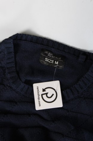 Herrenpullover Jean Pascale, Größe M, Farbe Blau, Preis 24,99 €