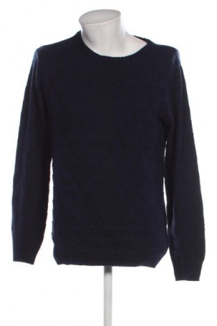 Herrenpullover Jean Pascale, Größe M, Farbe Blau, Preis 24,99 €