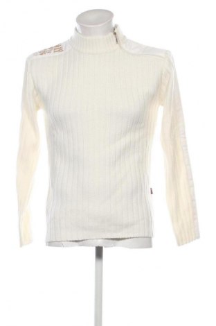 Herrenpullover John Baner, Größe S, Farbe Weiß, Preis 17,90 €