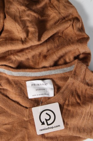 Męski sweter Primark, Rozmiar M, Kolor Brązowy, Cena 72,99 zł