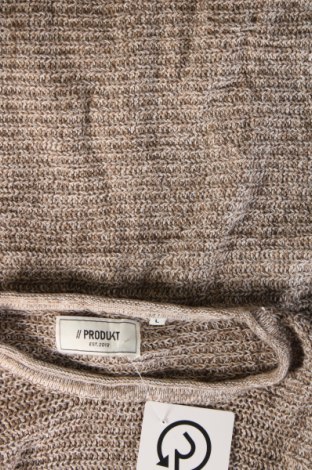 Herrenpullover Produkt by Jack & Jones, Größe L, Farbe Beige, Preis € 23,99