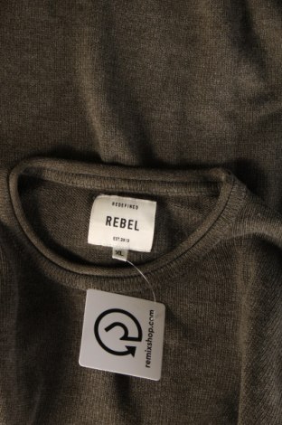 Ανδρικό πουλόβερ Rebel, Μέγεθος XL, Χρώμα Πράσινο, Τιμή 21,99 €