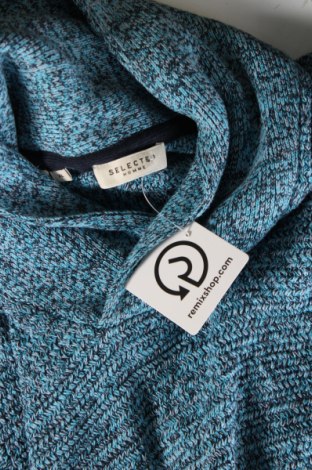 Herrenpullover Selected Homme, Größe L, Farbe Blau, Preis € 15,99