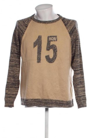 Herrenpullover Serge Blanco, Größe XL, Farbe Beige, Preis € 7,99