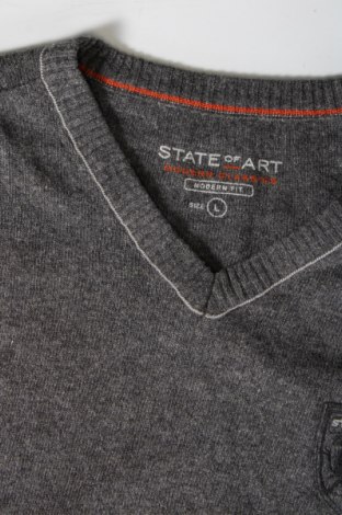 Herrenpullover State Of Art, Größe L, Farbe Grau, Preis € 43,49