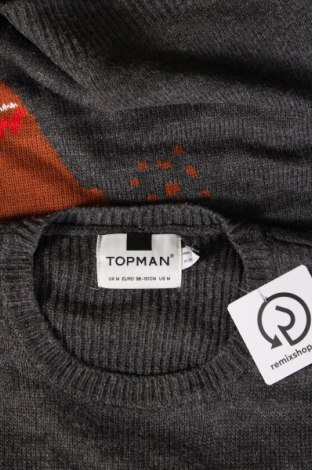 Herrenpullover Topman, Größe M, Farbe Grau, Preis 33,99 €