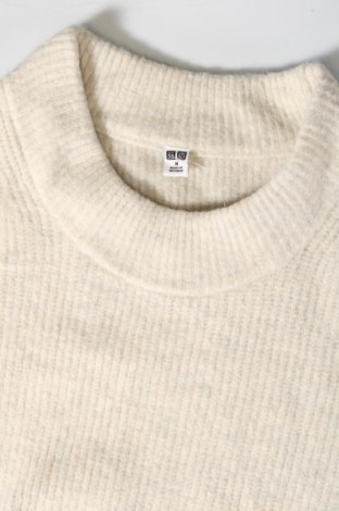 Herrenpullover Uniqlo, Größe M, Farbe Ecru, Preis 33,99 €