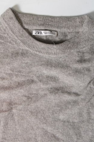 Herrenpullover Zara, Größe M, Farbe Grau, Preis € 14,99