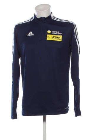 Herren Sweatshirt Adidas, Größe L, Farbe Blau, Preis € 38,49