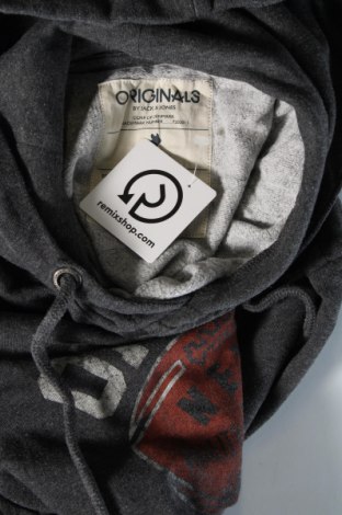 Мъжки суичър Originals By Jack & Jones, Размер L, Цвят Сив, Цена 20,99 лв.