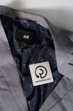 Ανδρικό σακάκι H&M, Μέγεθος S, Χρώμα Μπλέ, Τιμή 14,99 €