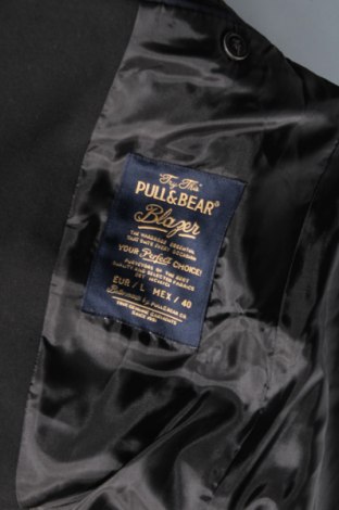 Ανδρικό σακάκι Pull&Bear, Μέγεθος L, Χρώμα Γκρί, Τιμή 20,49 €