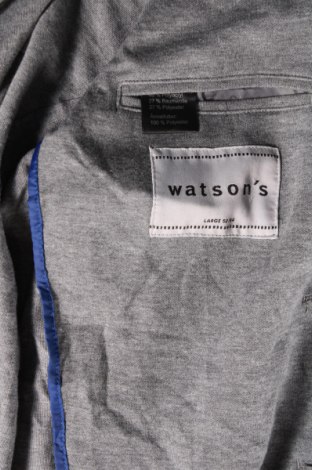 Herren Sakko Watson's, Größe L, Farbe Grau, Preis € 61,99