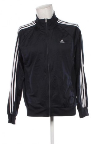 Herren Sportoberteil Adidas, Größe L, Farbe Blau, Preis 33,99 €