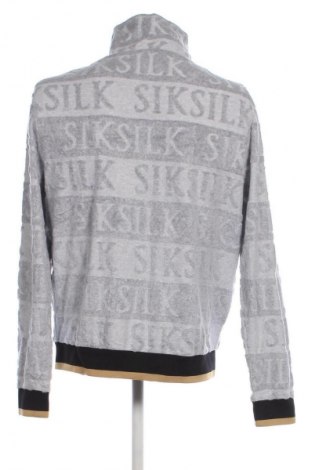 Męska bluza sportowa SikSilk, Rozmiar XL, Kolor Szary, Cena 54,99 zł