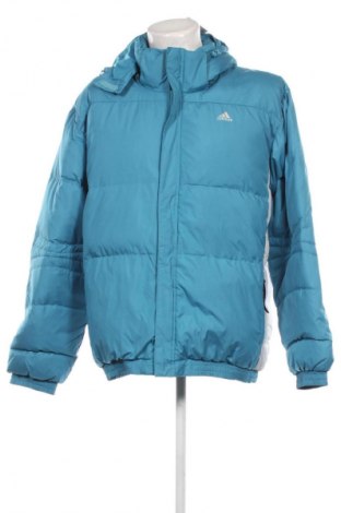 Herrenjacke Adidas, Größe XL, Farbe Blau, Preis 59,41 €