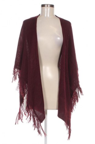 Poncho Alcott, Größe M, Farbe Rot, Preis 14,83 €