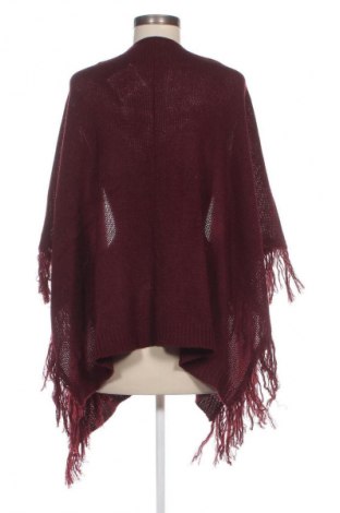 Poncho Alcott, Größe M, Farbe Rot, Preis 14,83 €