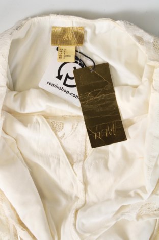 Šaty  H&M, Veľkosť XS, Farba Kremová, Cena  18,95 €