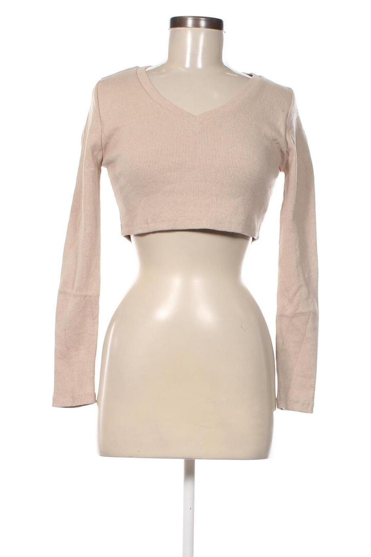 Damen Shirt, Größe S, Farbe Beige, Preis 13,49 €