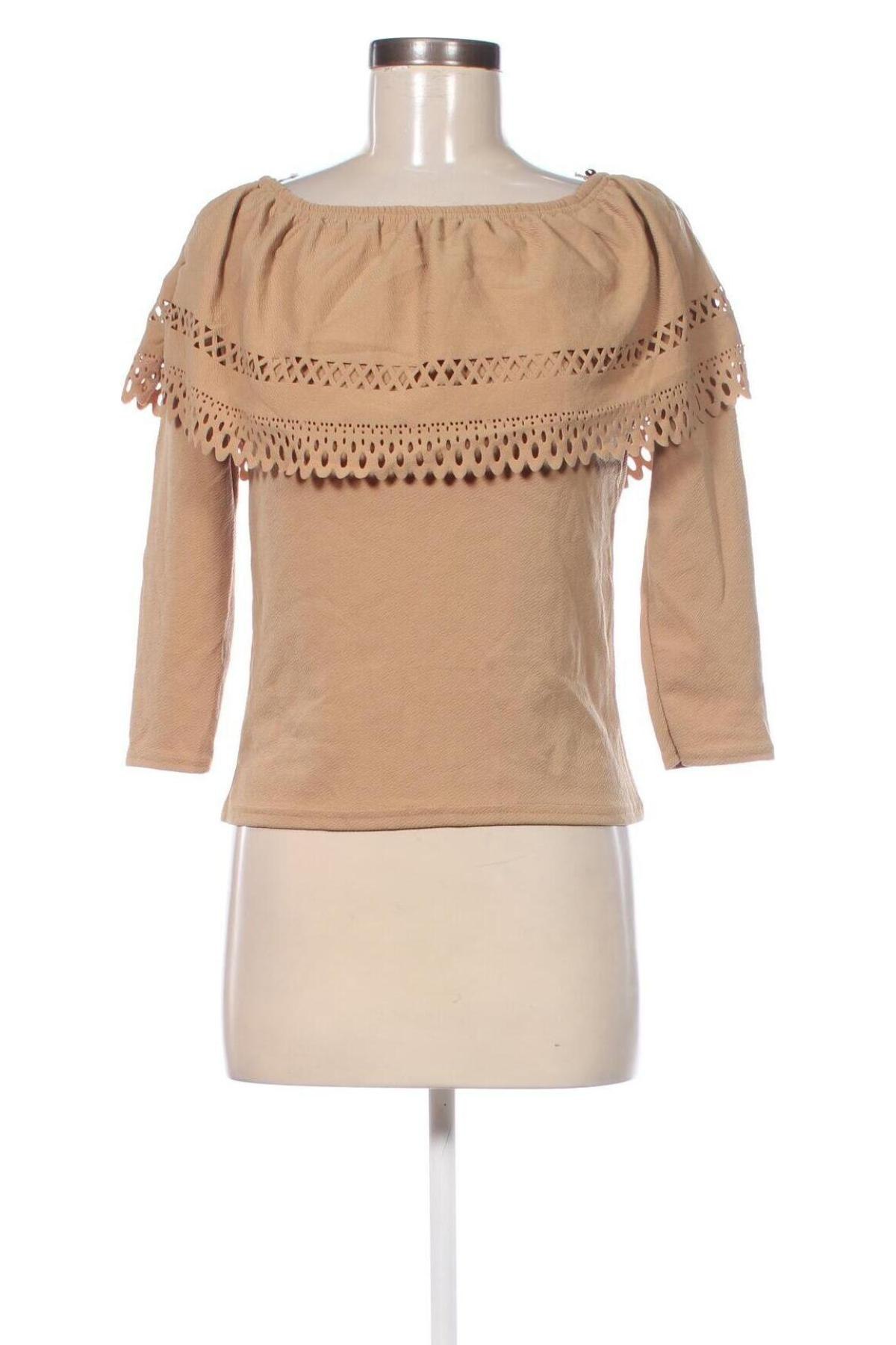 Damen Shirt, Größe M, Farbe Beige, Preis € 13,49