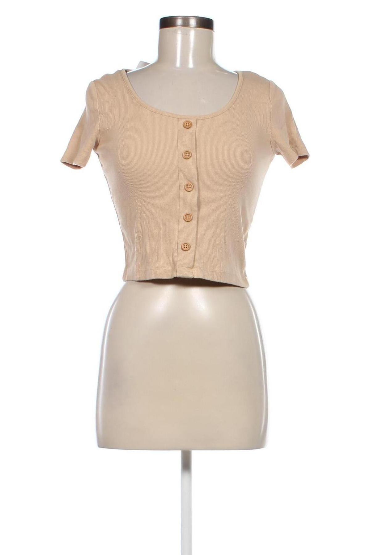 Damen Shirt Even&Odd, Größe M, Farbe Beige, Preis 9,99 €