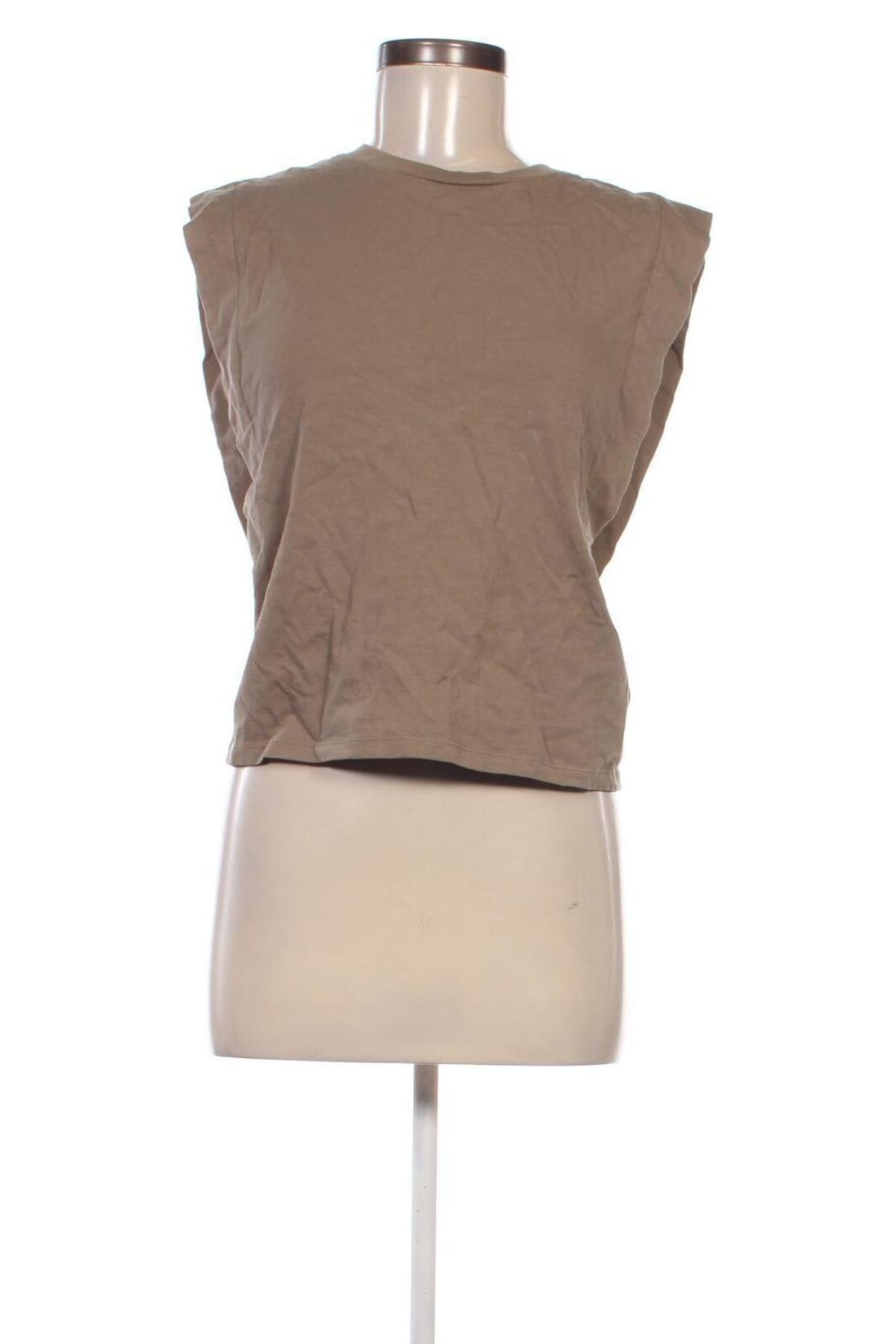 Damen Shirt Gina Tricot, Größe S, Farbe Beige, Preis 7,99 €