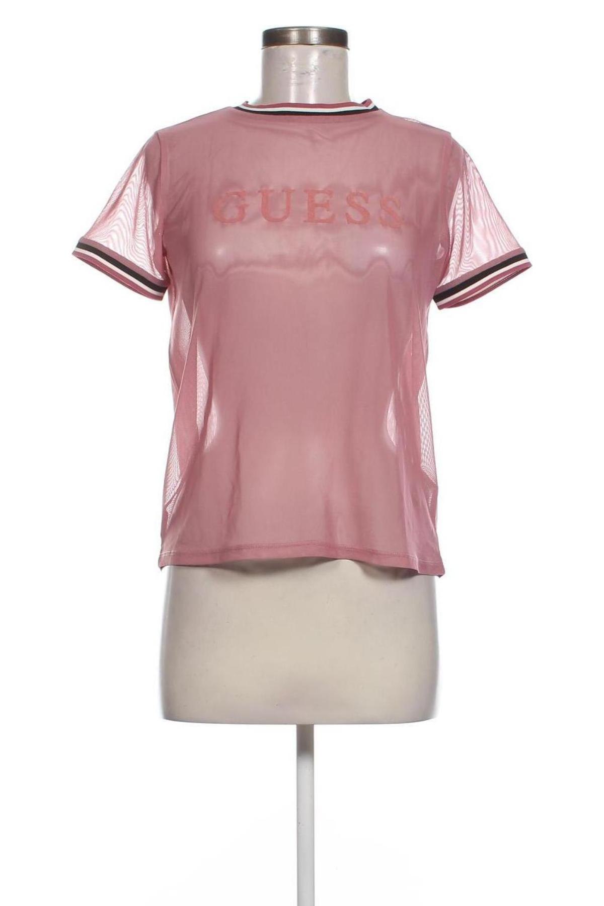 Damen Shirt Guess, Größe M, Farbe Rosa, Preis 24,46 €