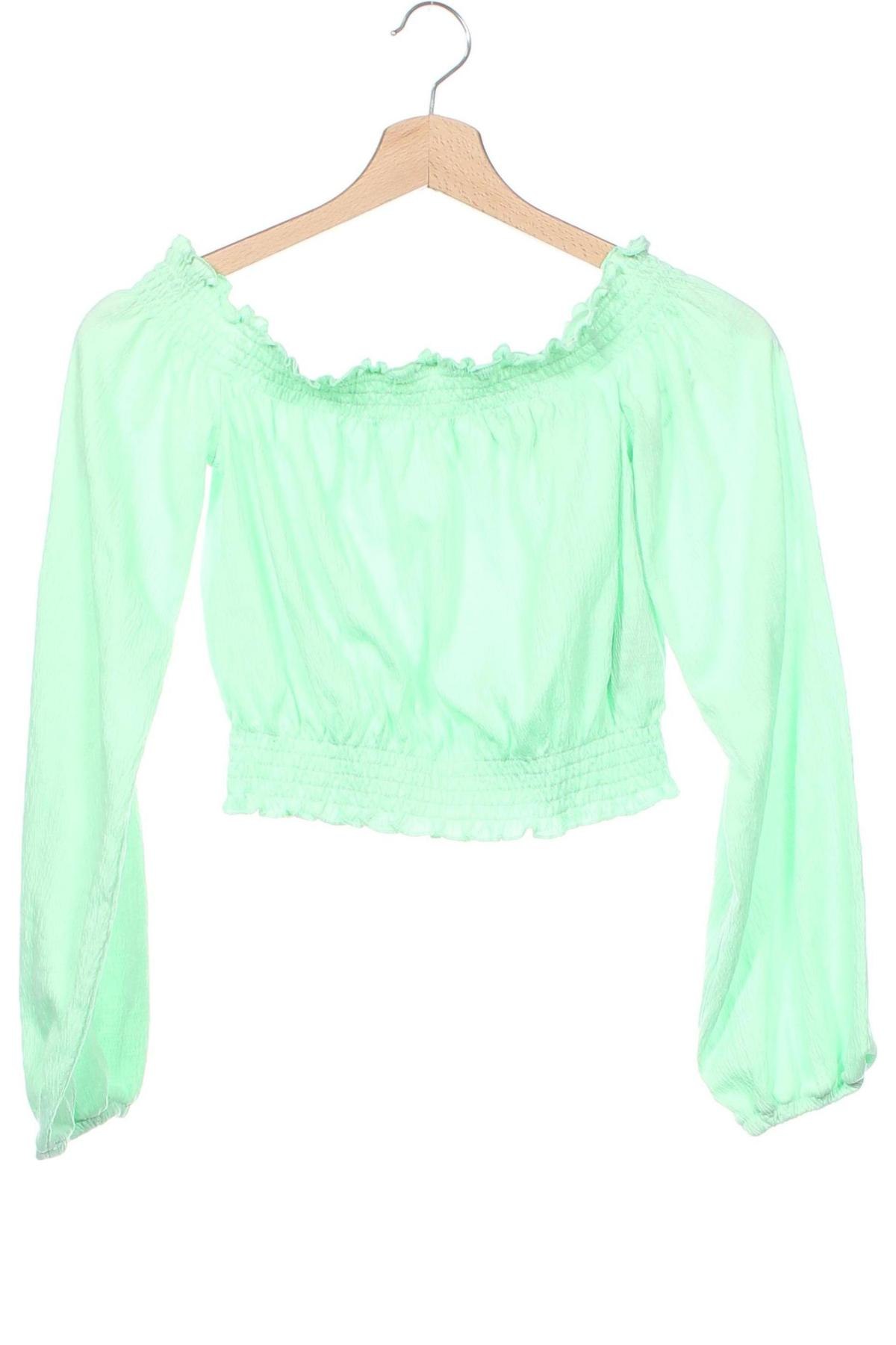 Damen Shirt H&M, Größe XS, Farbe Grün, Preis € 10,00