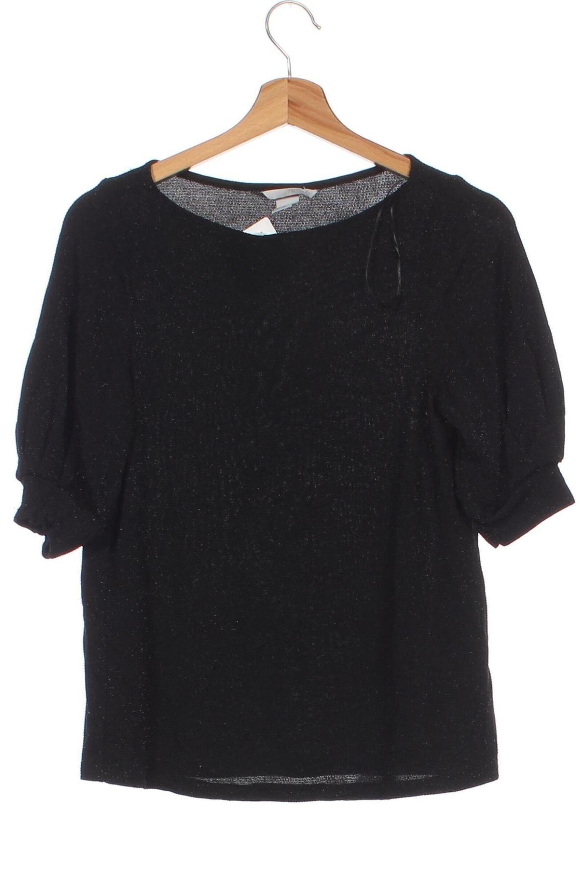 Bluză de femei H&M, Mărime XS, Culoare Negru, Preț 34,99 Lei