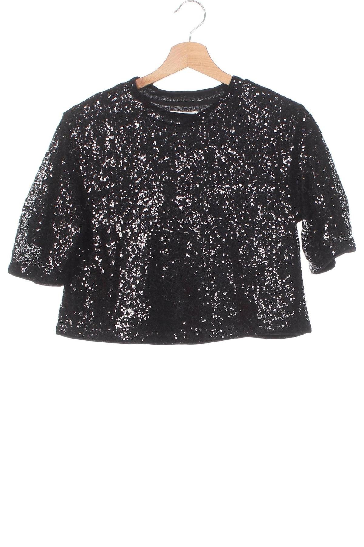 Damen Shirt H&M, Größe XS, Farbe Schwarz, Preis 13,49 €