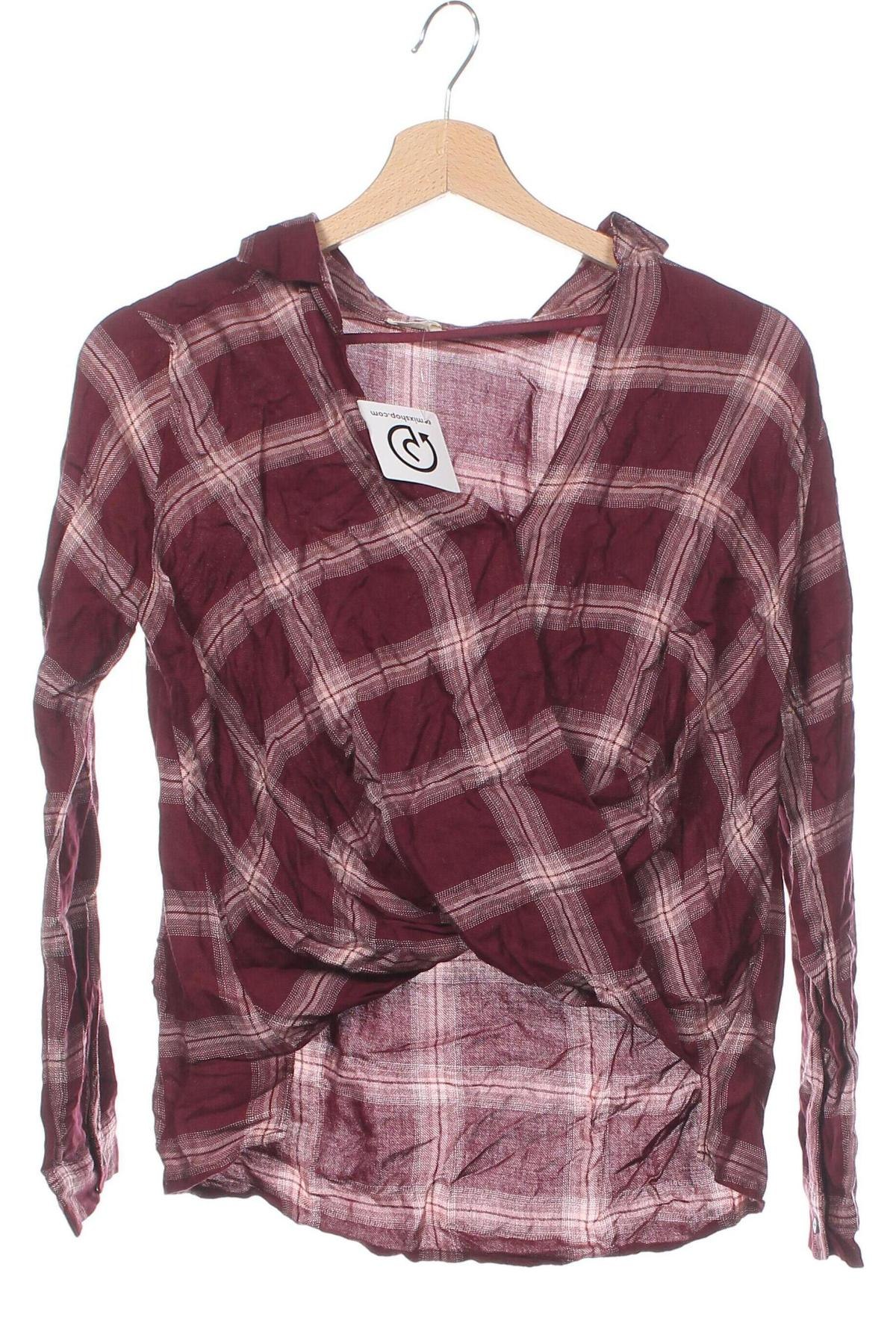 Damen Shirt Hollister, Größe XS, Farbe Rot, Preis 12,49 €