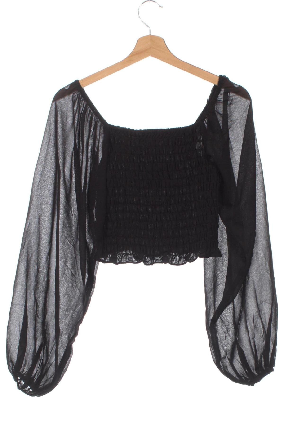 Damen Shirt NA-KD, Größe XXS, Farbe Schwarz, Preis 12,49 €